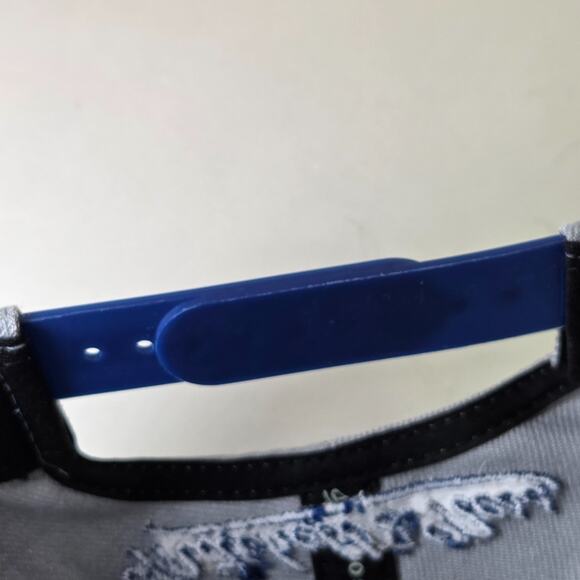 Philadelphia 76ers Mitchell & Ness Snapback Hat Gray Blue Red NBA - Picture 10 of 10